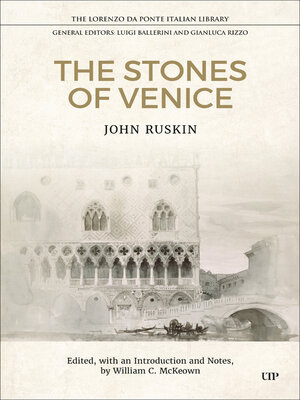 cover image of The Stones of Venice